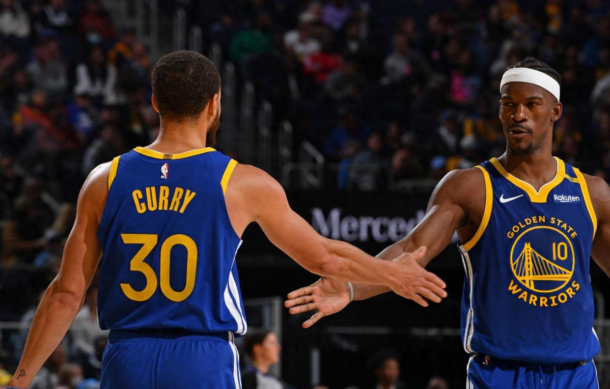 勇士战胜湖人，库里三分神迹再现