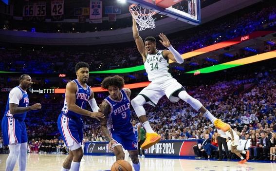 九游娱乐官方-关于雄鹿客场力克76人，字母哥全面爆发的信息