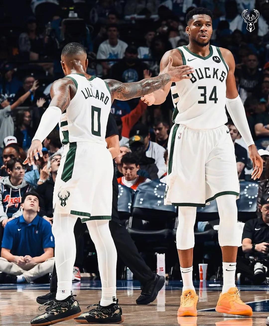 雄鹿客场战胜骑士，西奇连续得分30+