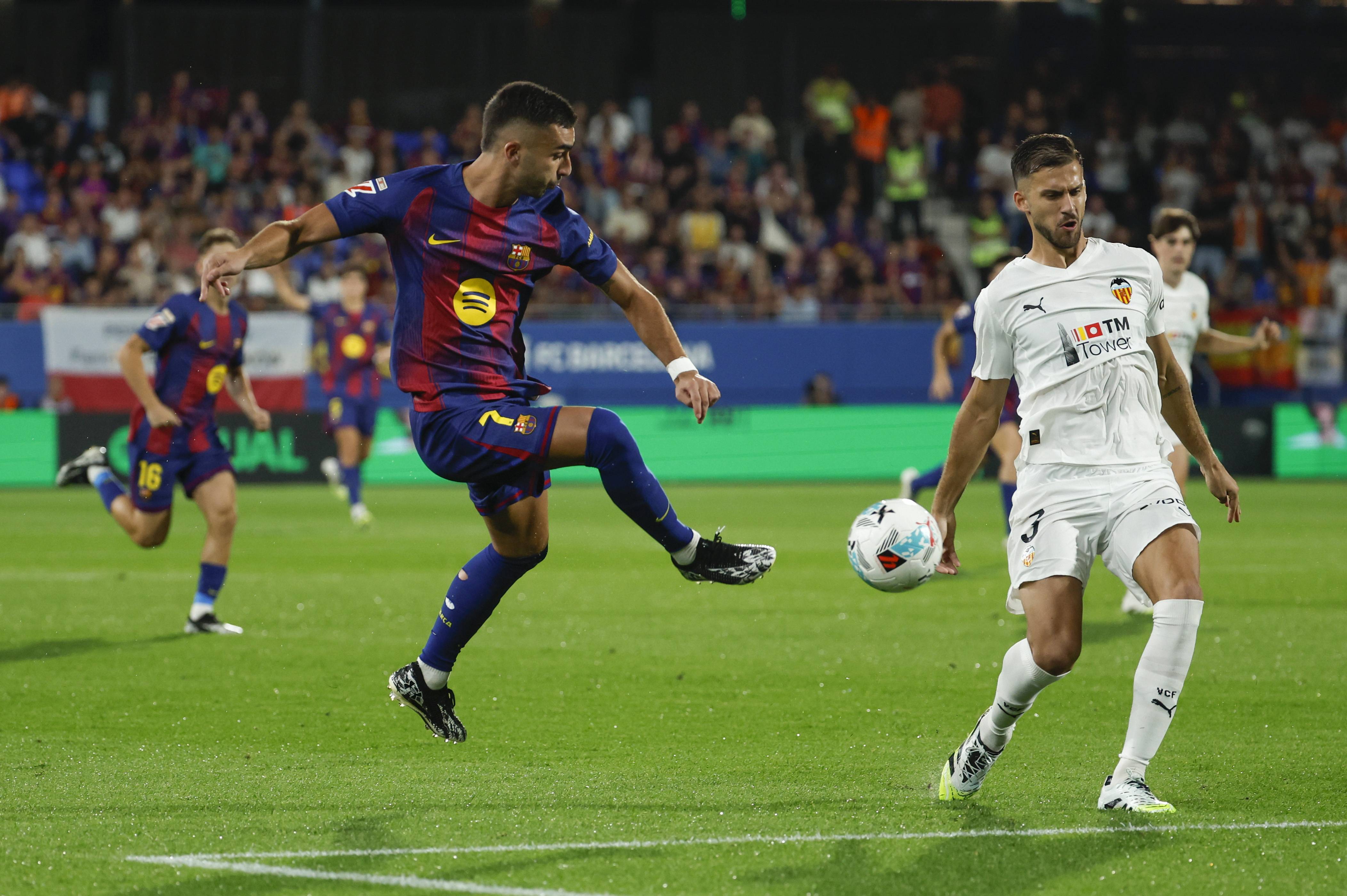 梅西攻入制胜球，巴萨客场战胜瓦伦西亚